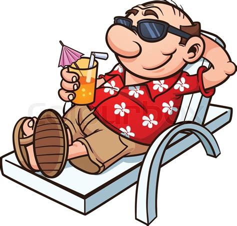 relaxing clip art